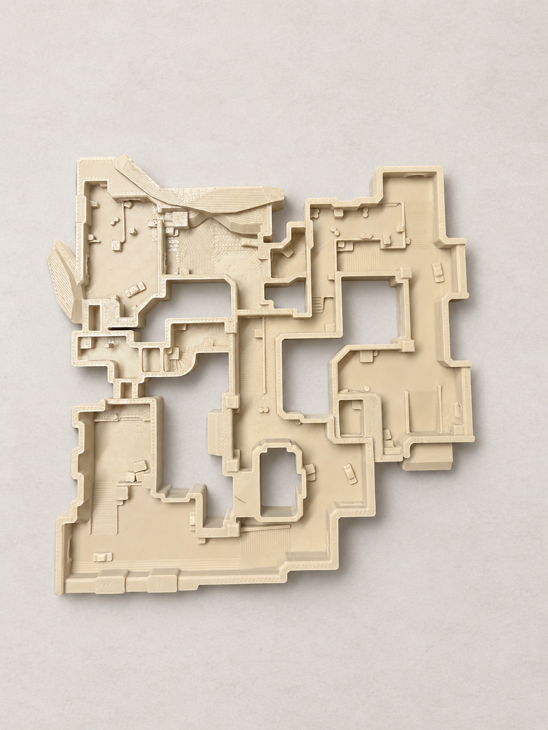 CS2 DUST II 3D MODEL