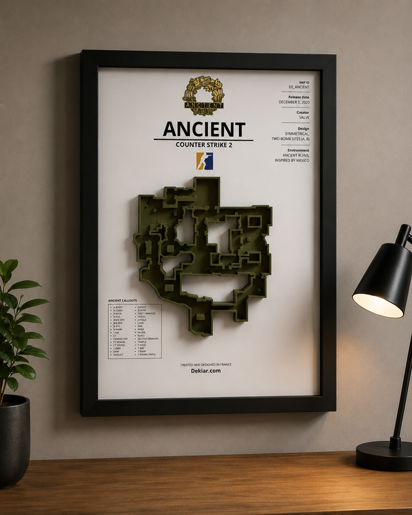Ancient 3D Wall Art Counter-Strike 2