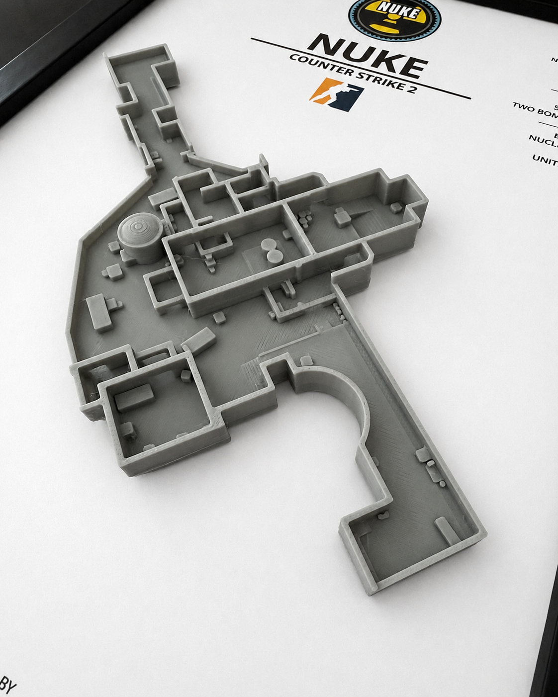 Nuke Détail 3D Wall Art Counter-Strike 2